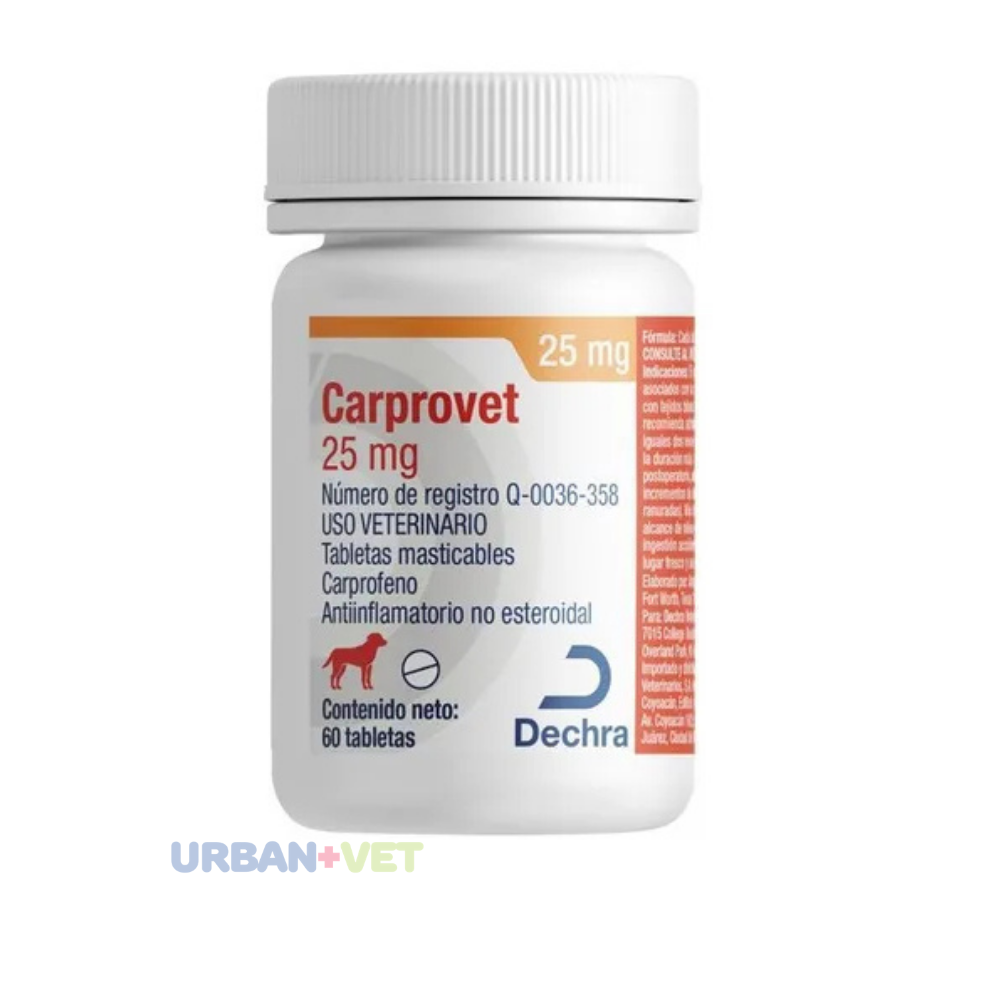 CARPROVET 25 MG 60 TABS. MAST.
