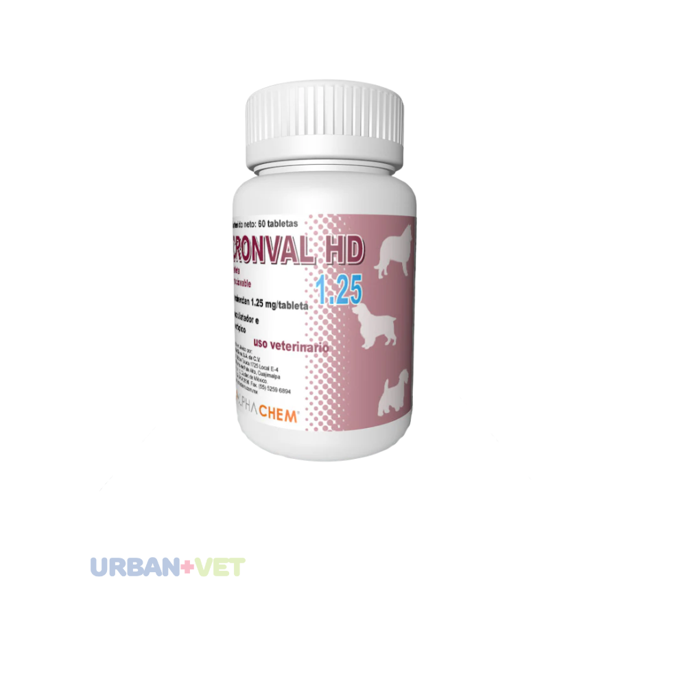 CRONVAL HD 1.25 MG 60 TABS FRACC