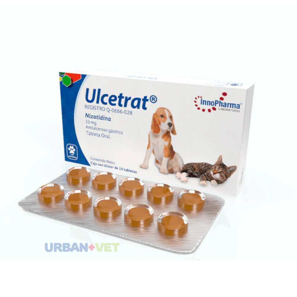ULCETRAT 10 MG 10 TABLETAS