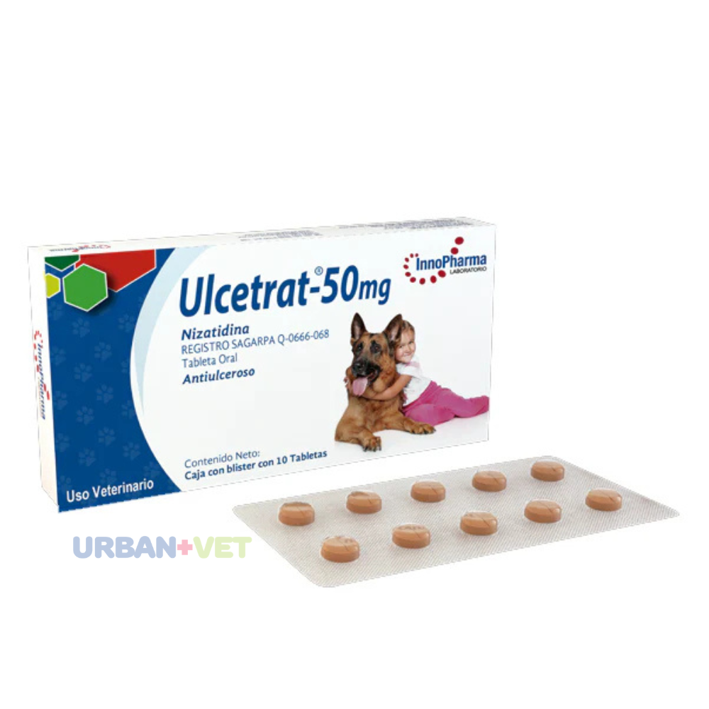 ULCETRAT 50 MG 10 TABLETAS