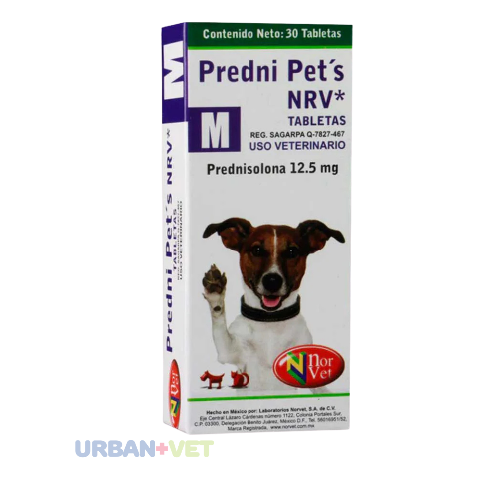 PREDNI PET´S M 12.5 MG 30 TABS.
