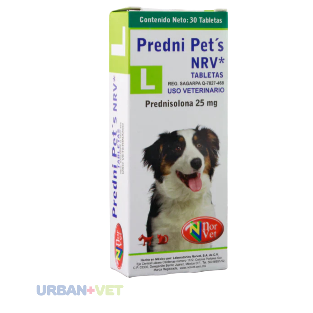 PREDNI PETS L 25 MG 30 TABS.