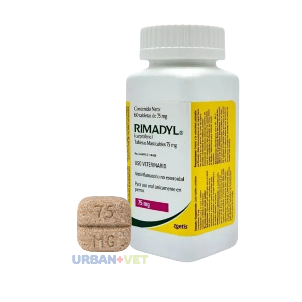 RIMADYL 75 MG 60 TABS. MASTICABLES