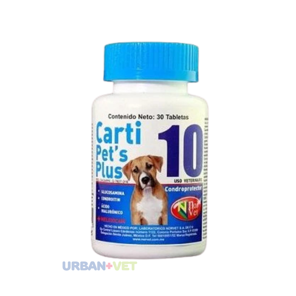 CARTI PETS PLUS 10 NRV 30 TABS.