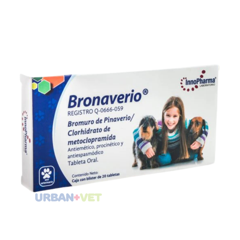 BRONAVERIO 20 TABLETAS