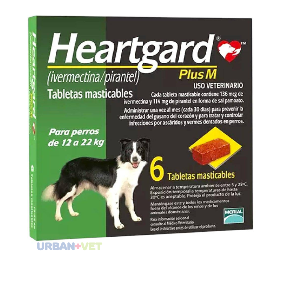 HEARTGARD PLUS 22 KG 6 TABLETAS