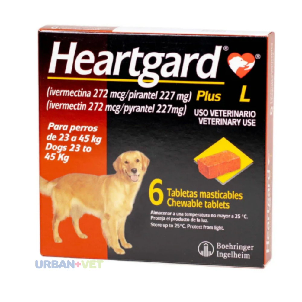 HEARTGARD PLUS 45 KG 6 TABLETAS