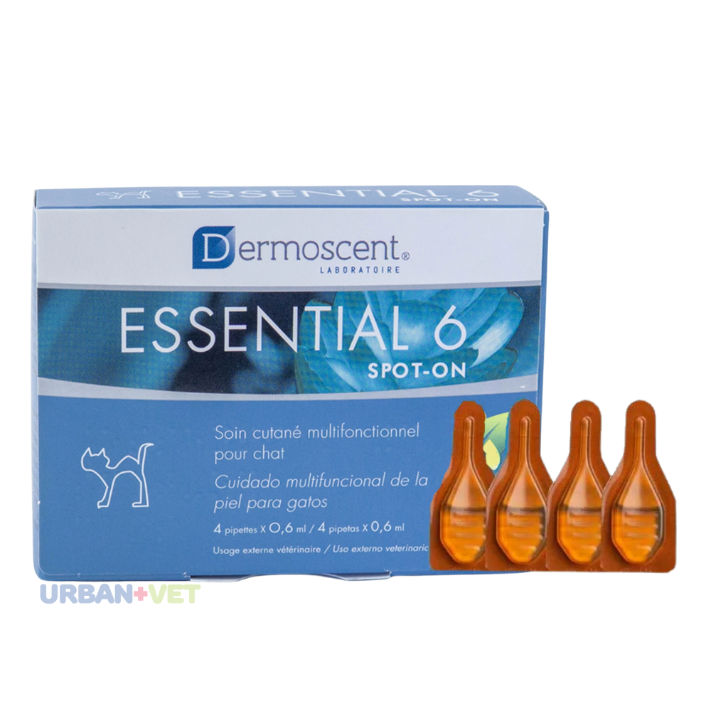 DERMOSCENT ESSENTIAL 6 SPOT ON CATS 4