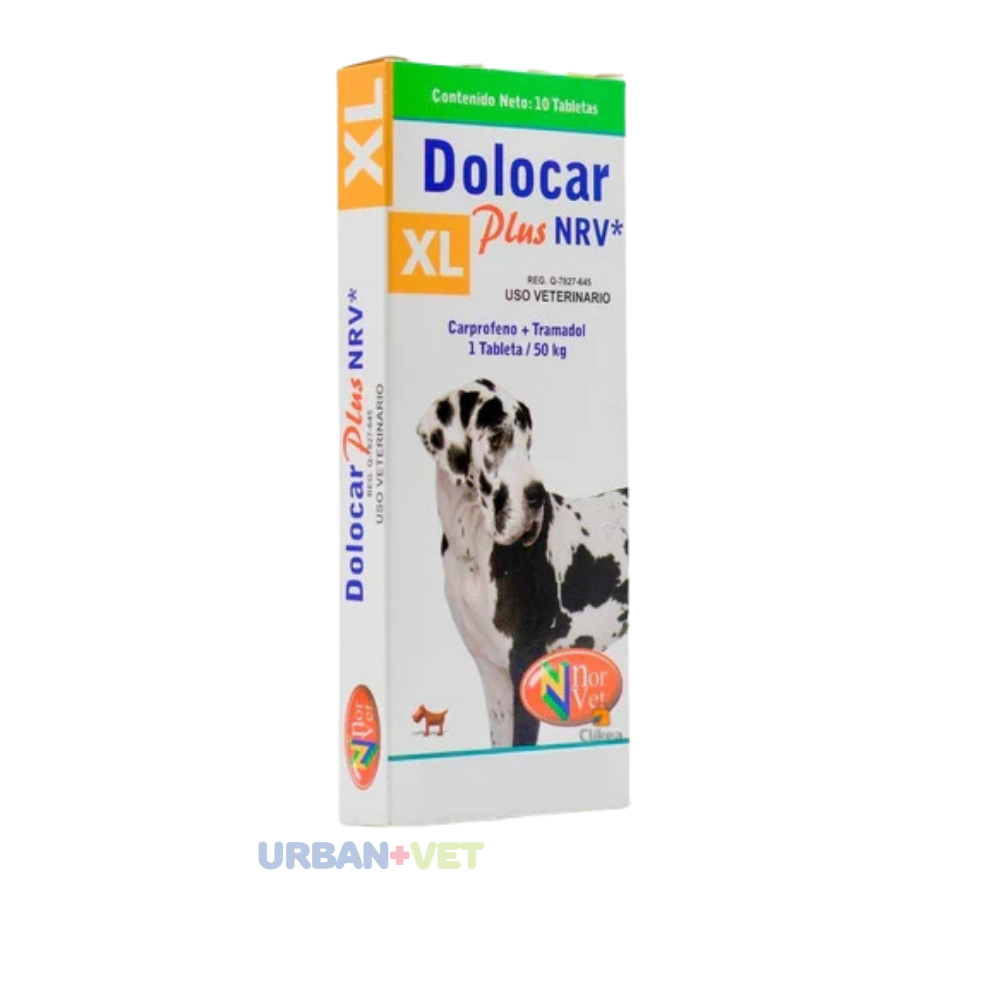 DOLOCAR PLUS NRV XL 10 TABS.